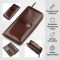 Гаманець жіночий ST Leather 18438 (S7001A) багатофункціональний Коричневий