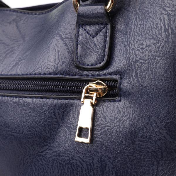 Деловая женская сумка из экокожи Vintage sale_15132 Синий