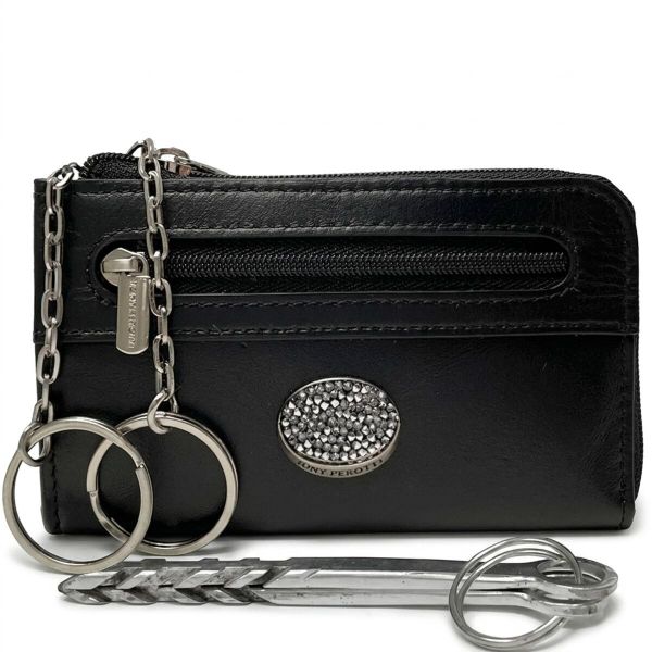 Ключница Tony Perotti Swarovski 1941L nero (90012) Черная