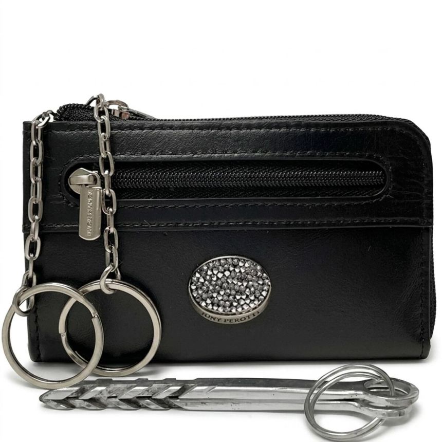 Ключниця Tony Perotti Swarovski 1941L nero (90012) Чорна