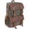 Туристический рюкзак canvas Vintage 20107 Болотный