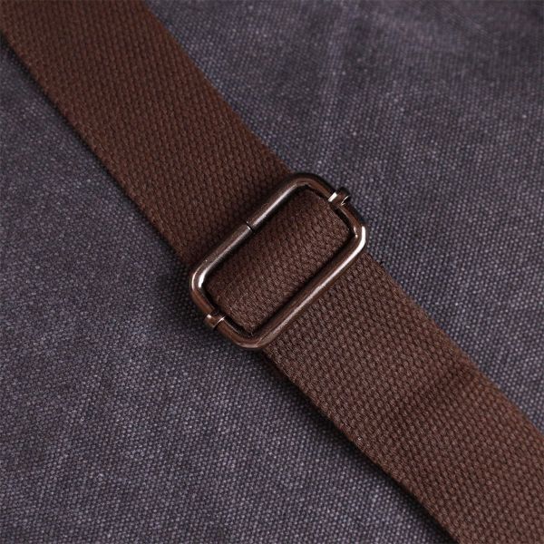 Мужская сумка мессенджер из плотного текстиля Vintage 22204 Черный