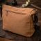 Велика сумка для ноутбука з клапаном із текстилю 21242 Vintage Коричнева