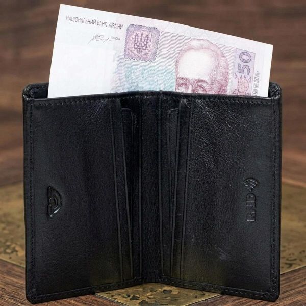 Жіноче портмоне з натуральної шкіри Tony Perotti Newcontatto 3549+rfid nero (90328) Чорне