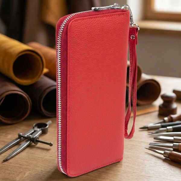 Кошелек женский ST Leather 18419 (ST45-2) очень надежный Красный