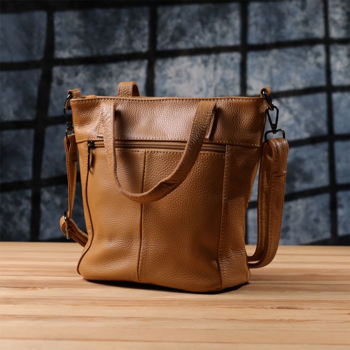 Женская сумка из натуральной кожи Vintage 22994 Рыжий