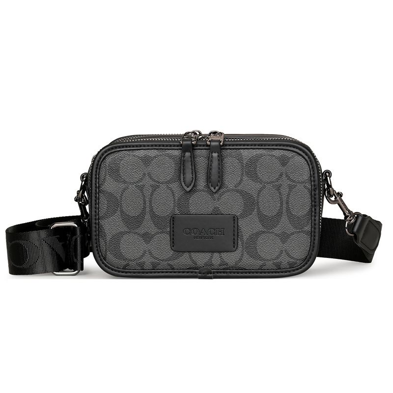 Сумка Coach Charter Slim Crossbody Black/Grey мужская