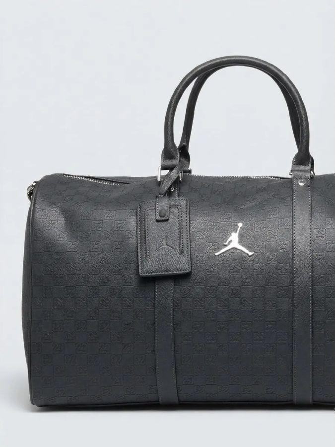 Сумка спортивна Jordan Monogram PU Black