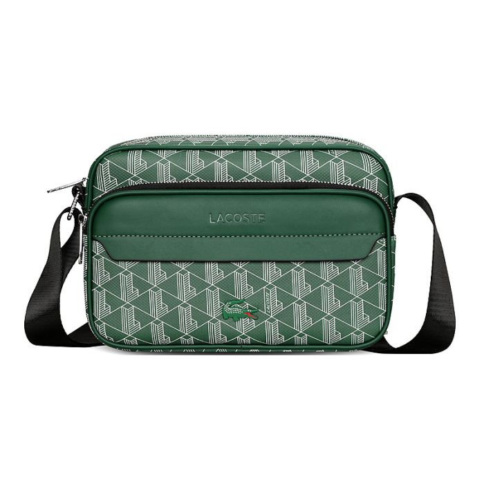 Сумка Lacoste The Blend Monogram Green