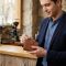 Портмоне мужское Vintage 14534 из натуральной кожи Коричневое