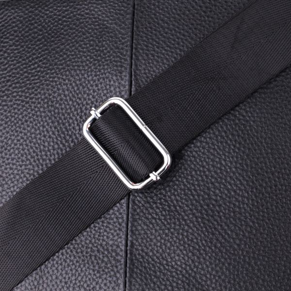 Стильная вертикальная сумка для мужчин из натуральной кожи Vintage sale_15113 Черный