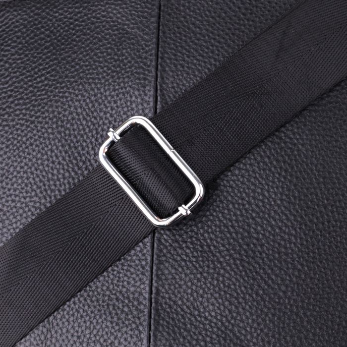 Стильная вертикальная сумка для мужчин из натуральной кожи Vintage sale_15113 Черный