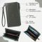 Удобный кошелек для женщин с кистевым ремнем из натуральной кожи ST Leather 23104 Зеленый