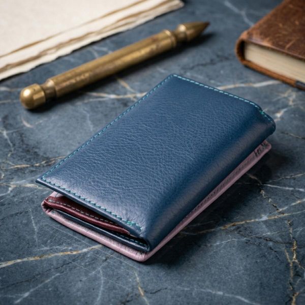 Элегантный женский кошелек из качественной натуральной кожи ST Leather 19462 Разноцветный
