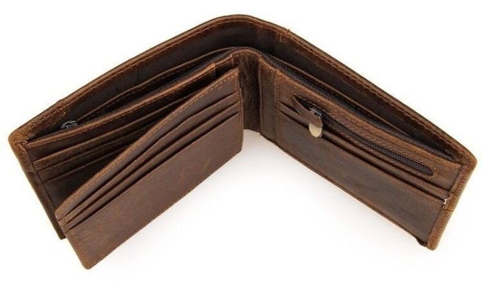 Кошелек мужской Vintage 14225 Коричневый