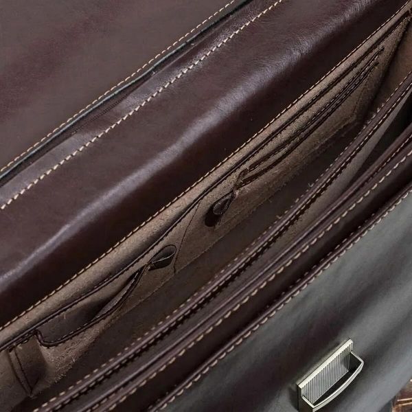 Мужской деловой портфель Tony Perotti 8009/42 moro (90378) Коричневый