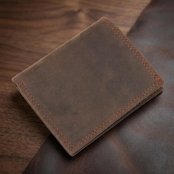 Кошелек мужской Vintage 14429 винтажный стиль Коричневый