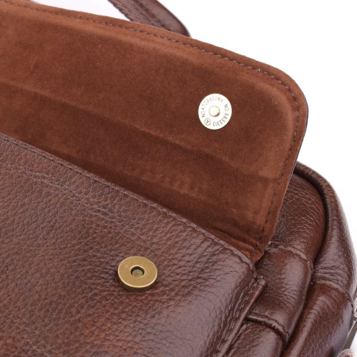Портфель для мужчин из натуральной кожи Vintage 23040 Коричневый