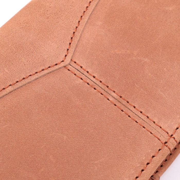 Кошелек унисекс в винтажной натуральной коже 22853 Vintage Рыжий