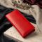 Жіночий гаманець з монетницьою на клямці ST Leather 18957 Червоний