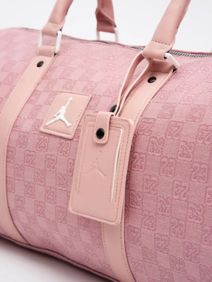 Сумка спортивная Jordan Monogram Розовый