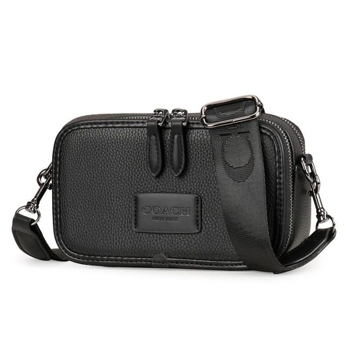 Сумка Coach Charter Slim Crossbody Black мужская