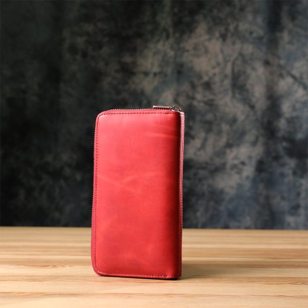Женский кошелек из матовой натуральной кожи Tony Perotti 20834_1 (2250 rosso) Красный
