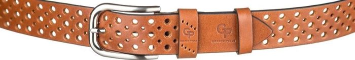 Ремень мужской Grande Pelle 11052 под джинсы Коричневый