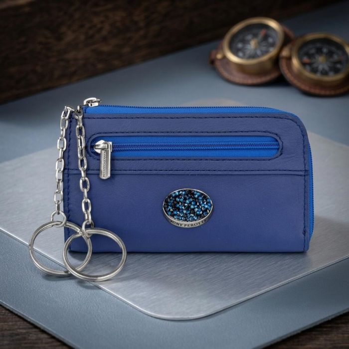 Ключница Tony Perotti Swarovski 1941L labelia (90034) Синяя