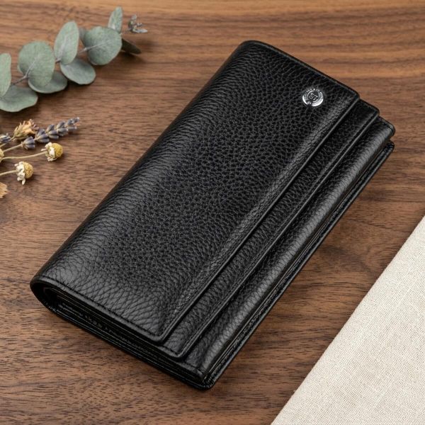 Универсальный кошелек-визитница ST Leather 18951 Черный