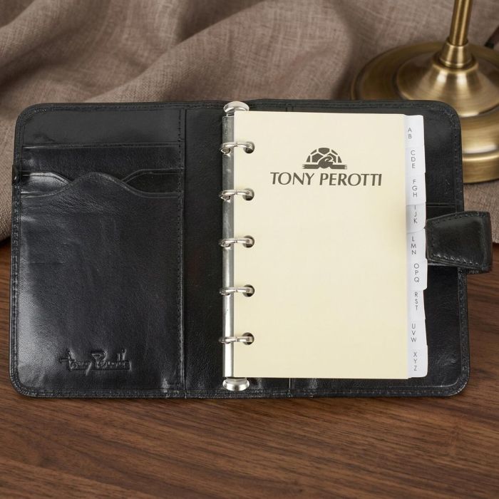 Блокнот Tony Perotti Italico 1649 nero (90426) Чорний