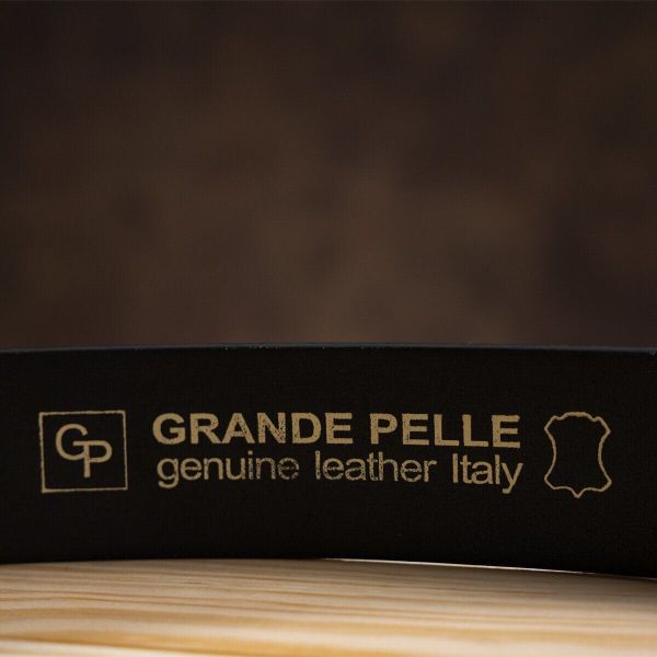 Ремень мужской GRANDE PELLE 11032 Черный