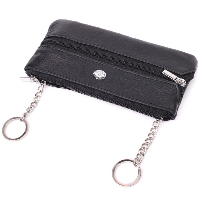 Универсальная ключница из натуральной кожи ST Leather 22511 Черный