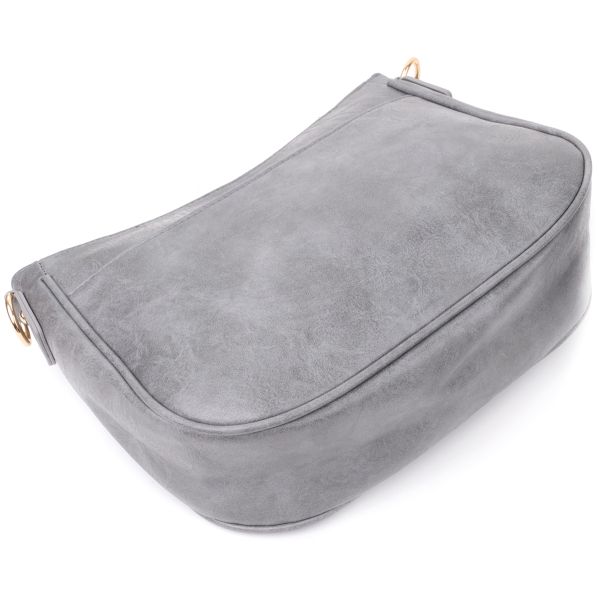 Женская удобная сумка из экокожи Vintage sale_15134 Серый