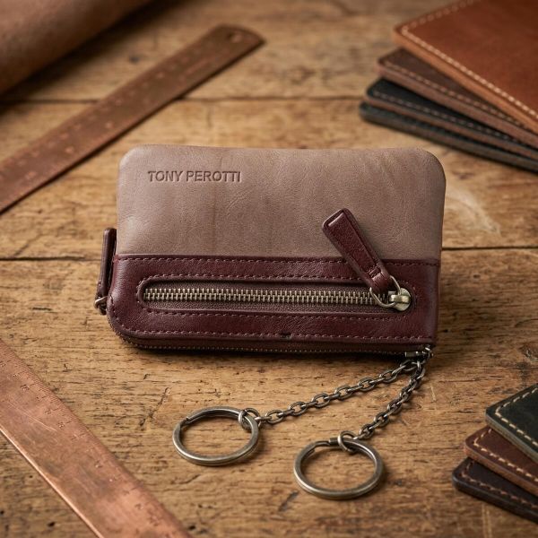 Ключниця з натуральної шкіри Tony Perotti Metropolis 359L (90019) Camel