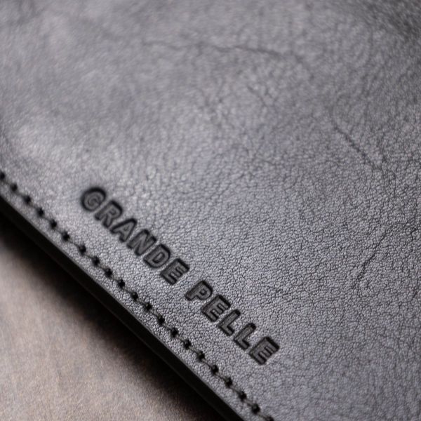 Оригинальное кожаное портмоне унисекс GRANDE PELLE 11513 Черный
