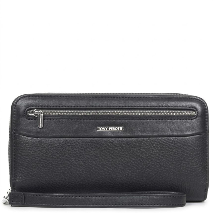 Мужской клатч Tony Perotti New Contatto 9323 nero (90425) Черный