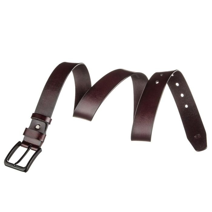 Мужской кожаный ремень Vintage 20221 Коричневый