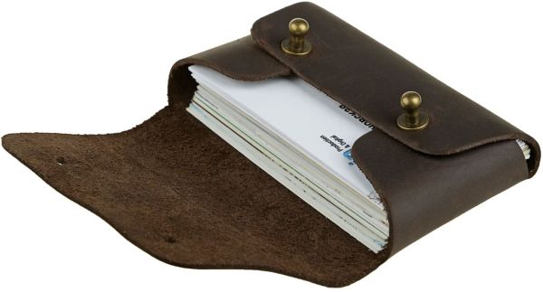 Визитница SHVIGEL 16160 Коричневая