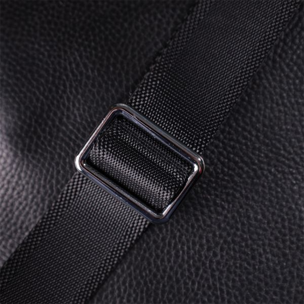 Интересная плечевая сумка для мужчин из натуральной кожи Vintage sale_15100 Черный
