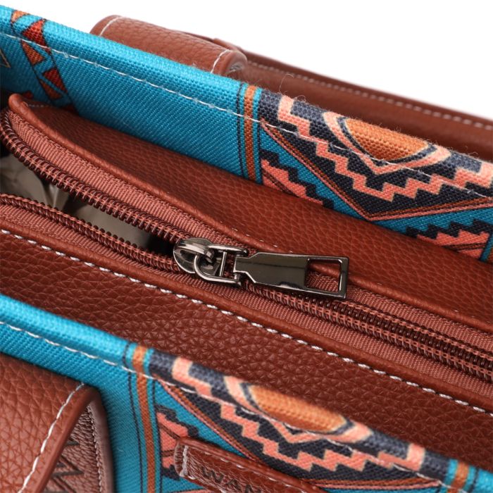 Красочная женская сумка из текстиля Vintage sale_15151 Разноцветный