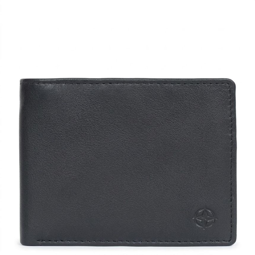 Кошелек Tony Perotti из натуральной кожи Cortina 5077 nero (90232) Черный