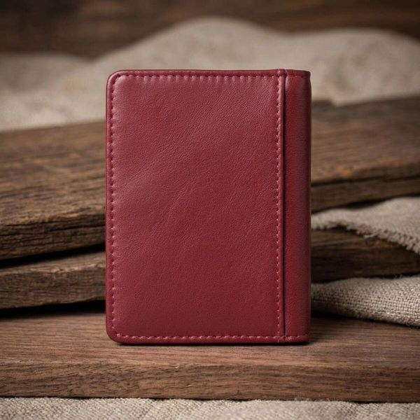 Кредитниця Tony Perotti натуральна шкіра Cortina 5046 rosso (90300) Червона