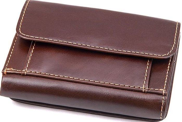 Кошелек мужской Vintage 14595 кожаный Коричневый