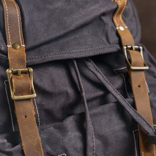 Походный рюкзак canvas Vintage 20110 Серый