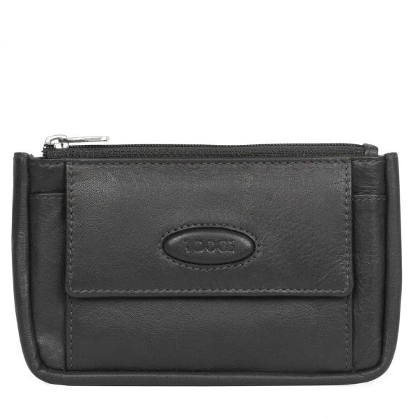 Ключница Tony Perotti из натуральной кожи Cortina 5060 nero (90146) Черная