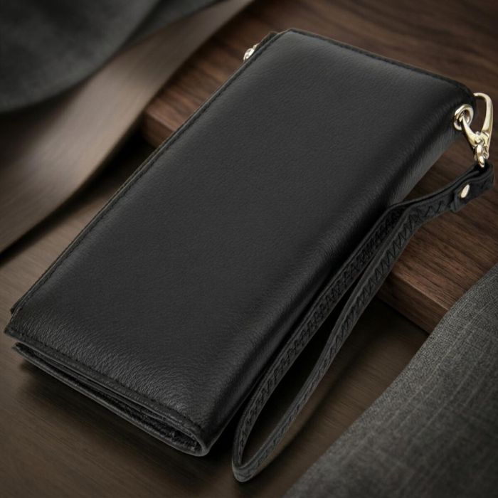 Классический кошелек-клатч ST Leather 19373 Черный