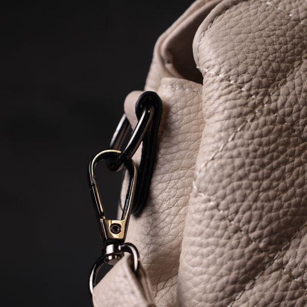 Изысканная сумка для стильных женщин из натуральной кожи Vintage 22414 Белая