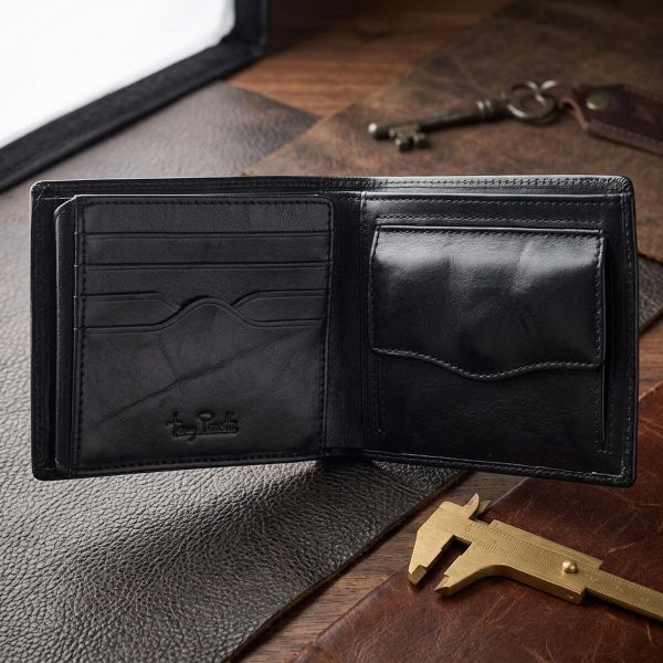 Мужское портмоне Tony Perotti Italico 3620 nero (90588) Черное