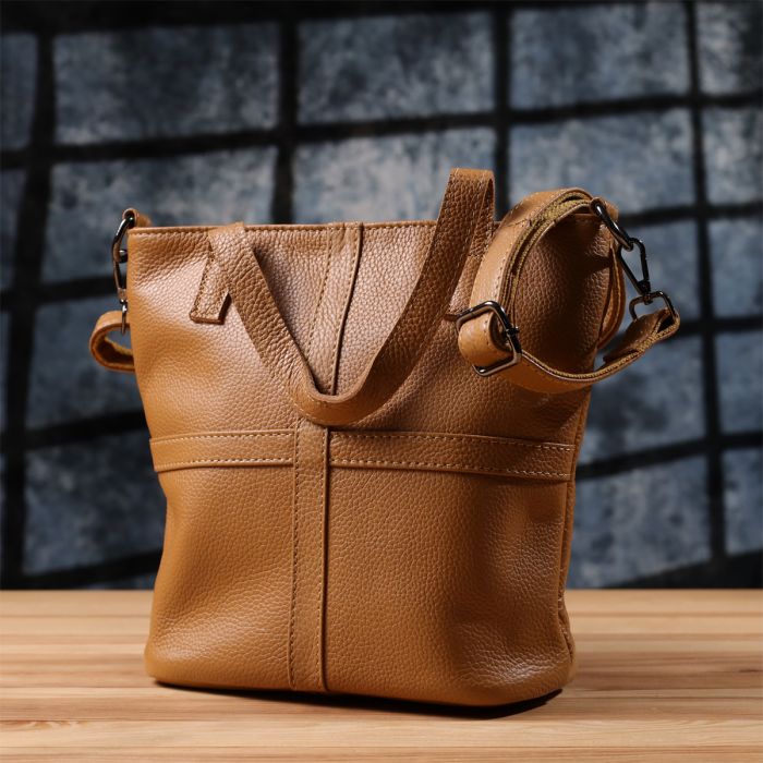 Женская сумка из натуральной кожи Vintage 22994 Рыжий